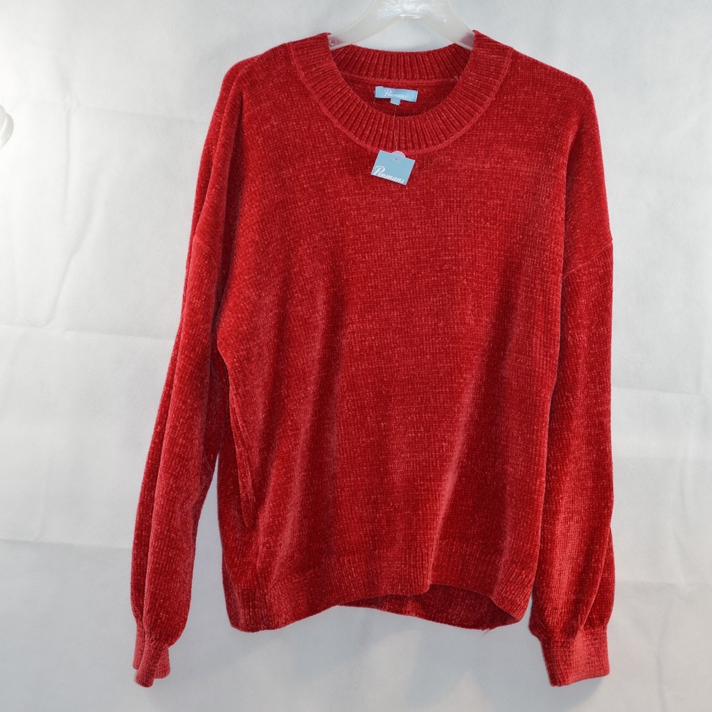 Soft Red Penmans Sweater SZ L NWT